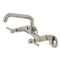Kingston Brass KS823PN Concord Two-Handle Wall-Mount Kitchen Faucet, Polished Nickel KS823PN - alternate 1